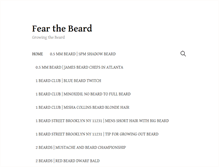 Tablet Screenshot of fearthebeard.org